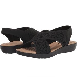 Easy Street Womens Claudia Wedge Sandals